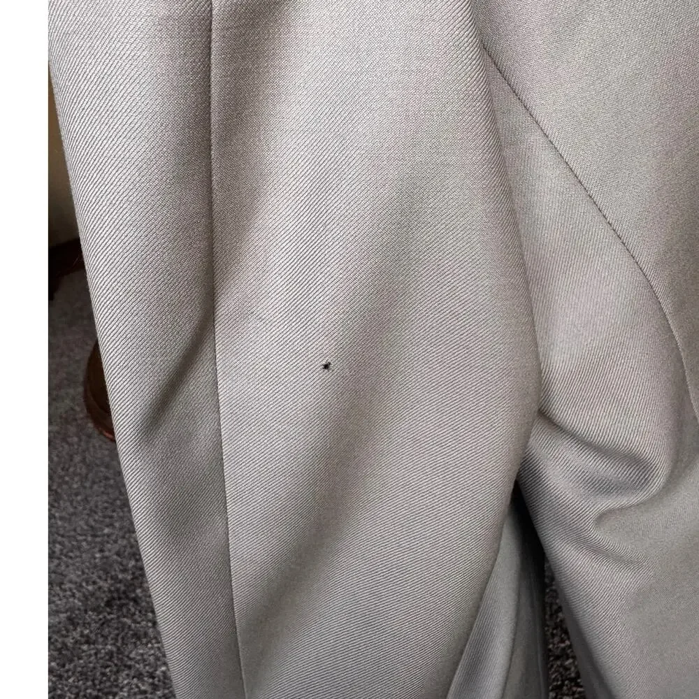 Pronto Uomo Men’s Beige Sport Coat Blazer Made in Italy Angelico Size 40 Long